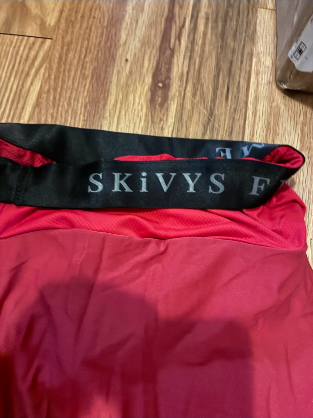 NWT SKiVYS Femme Maxi Side Hustle Dress - Crimson - Size Small - Picture 6 of 7